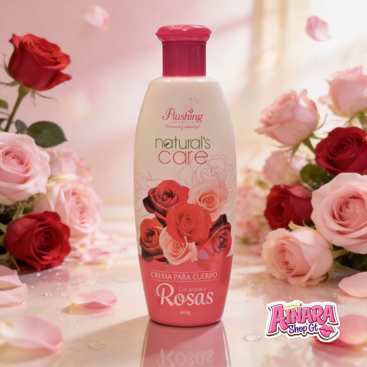Crema para Cuerpo con Aroma a Rosas