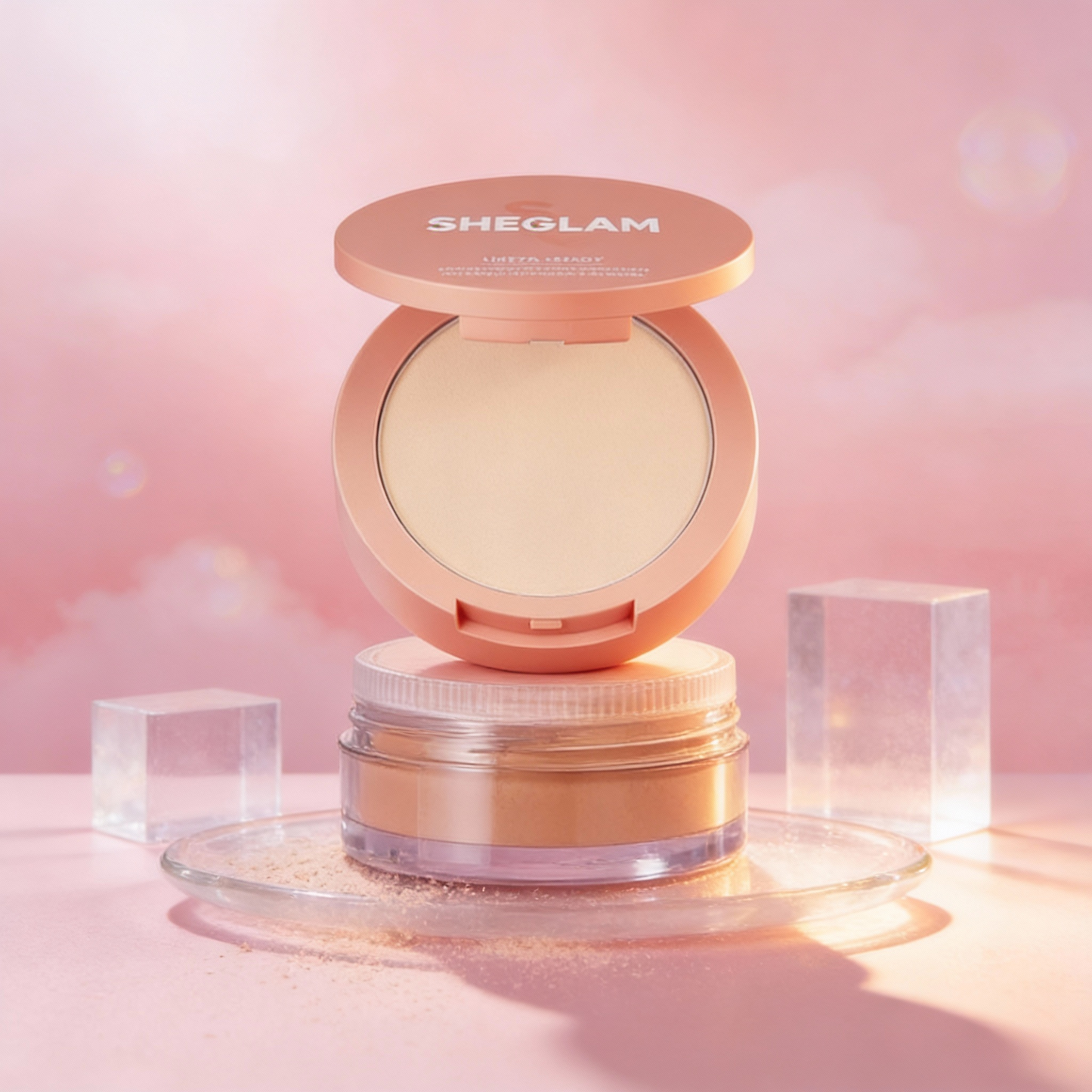 SHEGLAM - Dúo de Polvos Insta Ready Traslúcidos