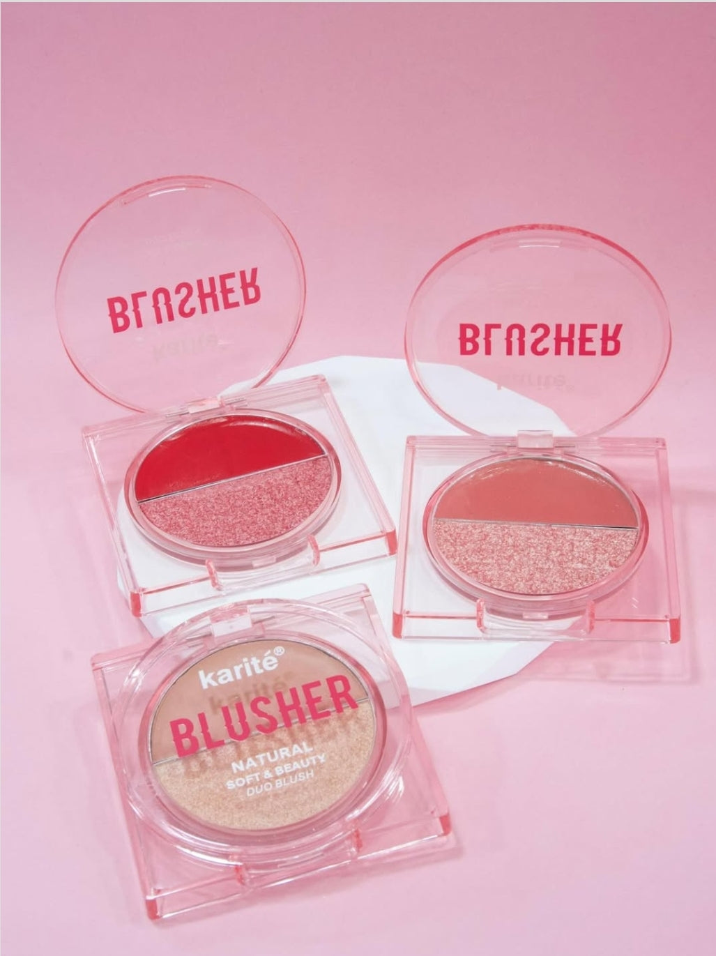 KARITÉ - Dúo de Rubor en Crema y Compacto