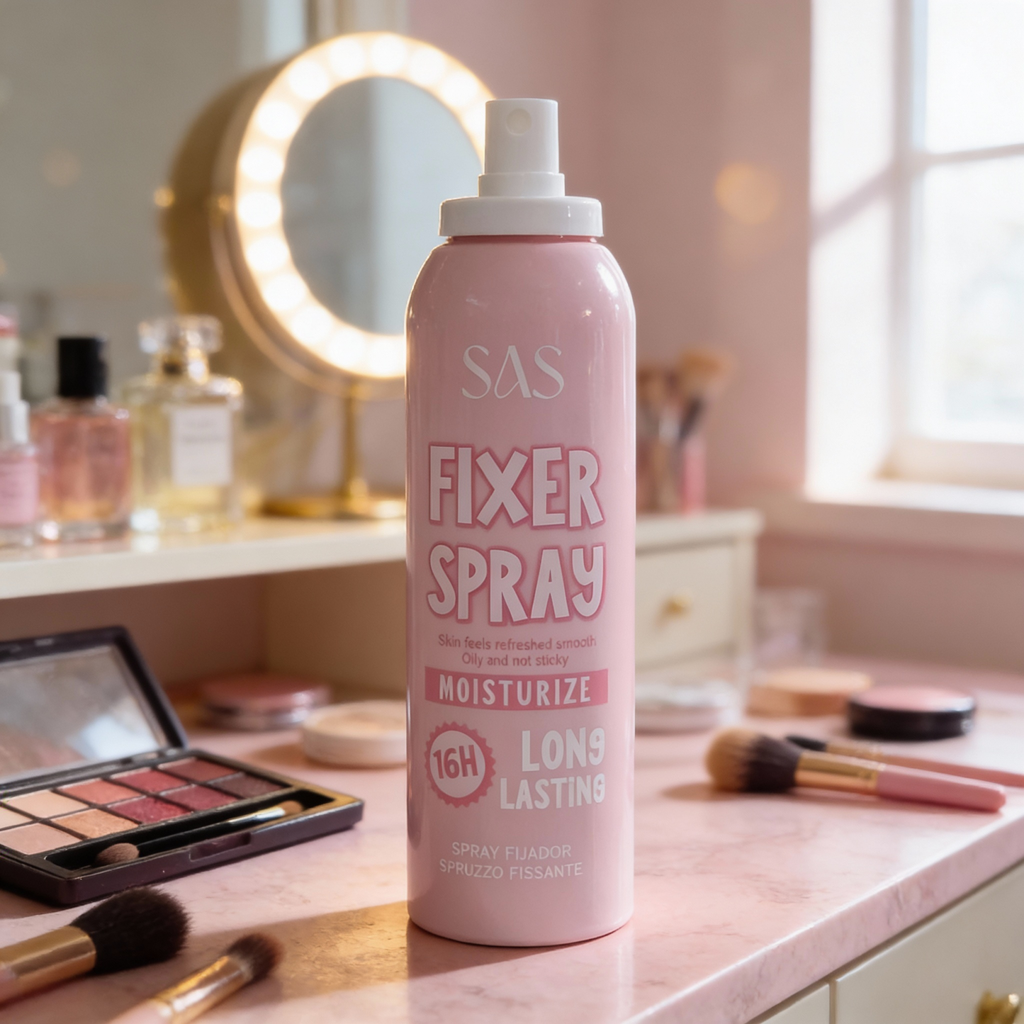 SAS - Spray Fijador de Maquillaje de Larga Duración