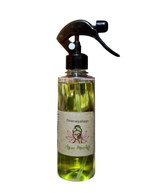Agua Micelar Desmaquillante con Ingredientes Naturales