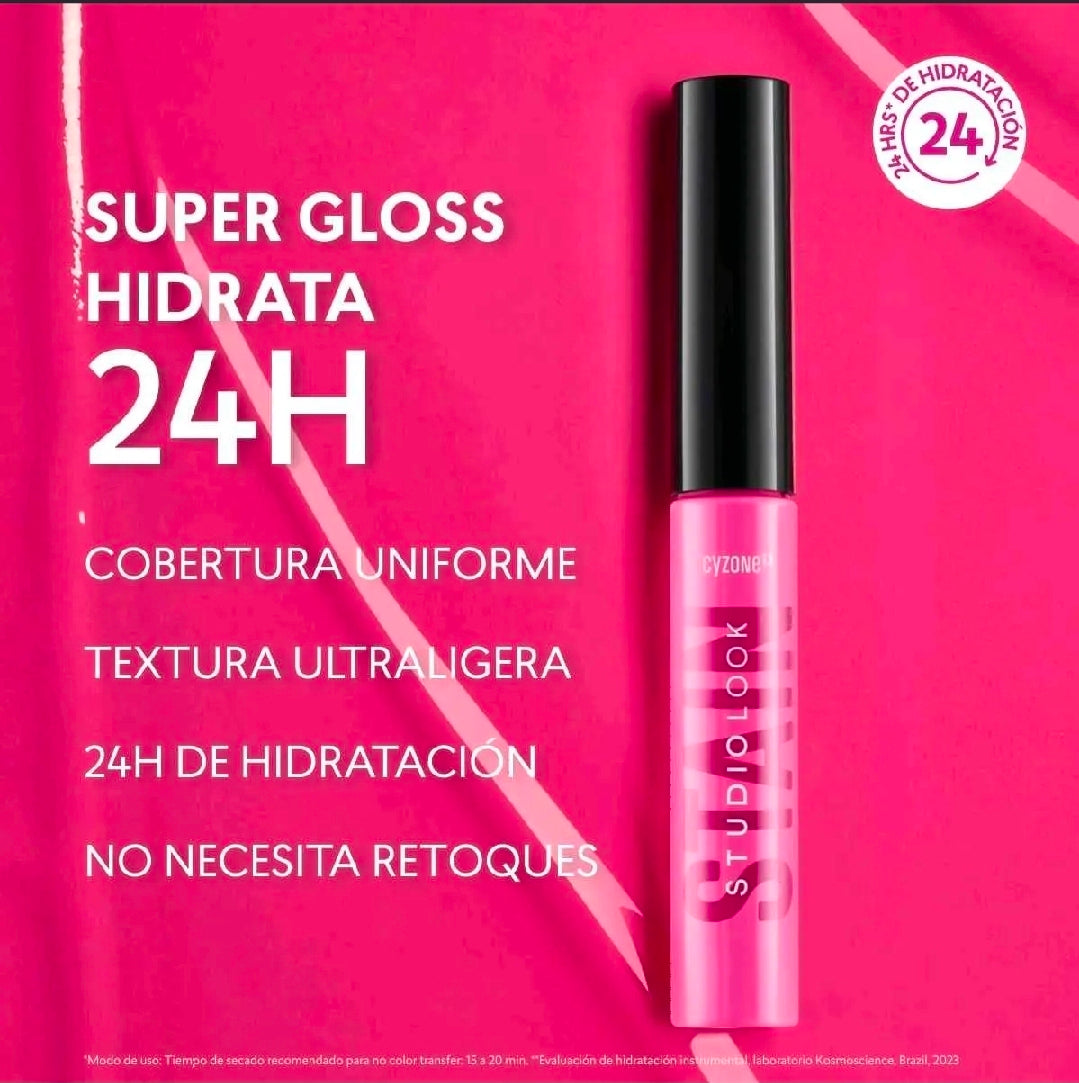 CYZONE - Gloss Hidratante y Tinta de Color Studio Look
