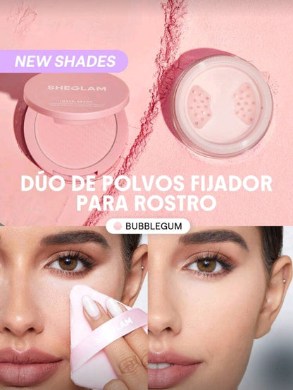 SHEGLAM - Dúo de Polvos Insta Ready Traslúcidos