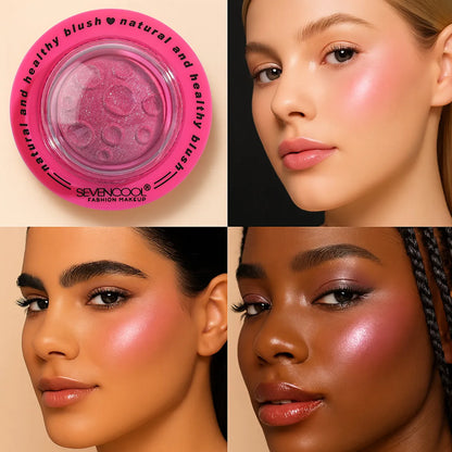 Rubor Brillante con Diseño de Planeta