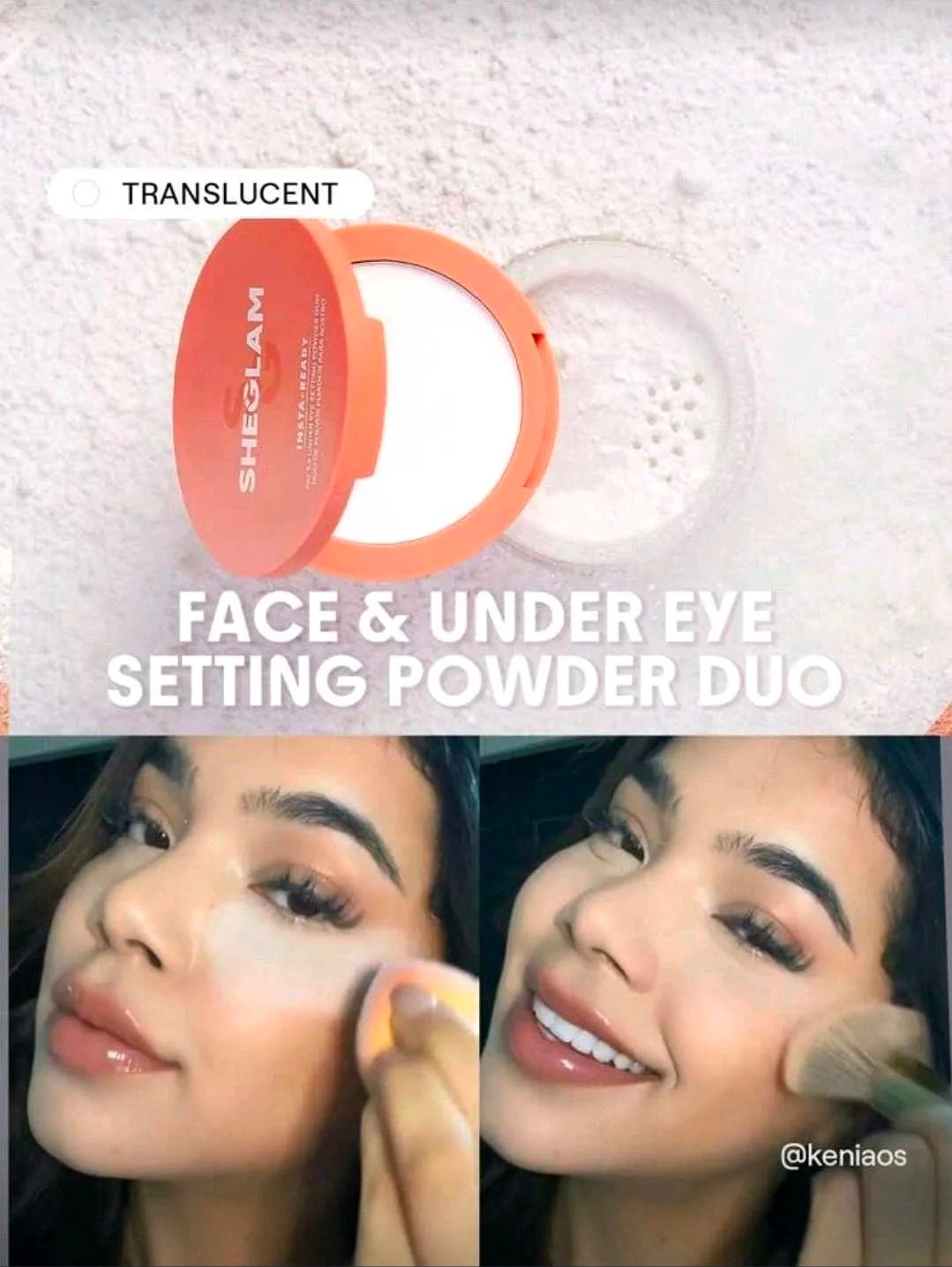 SHEGLAM - Dúo de Polvos Insta Ready Traslúcidos