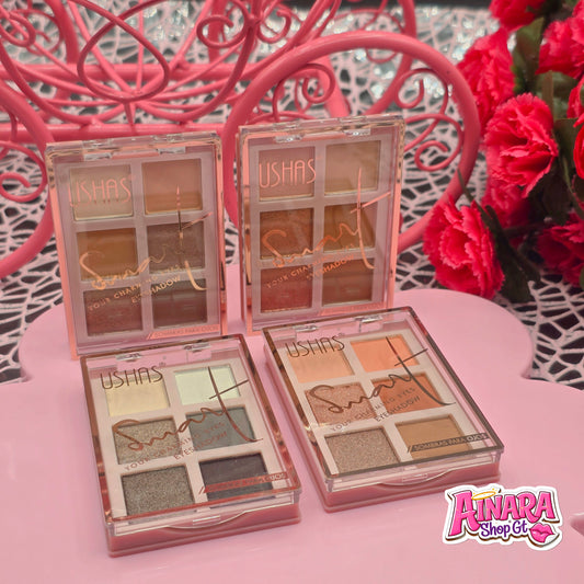 USHAS - Mini Paleta de Sombras