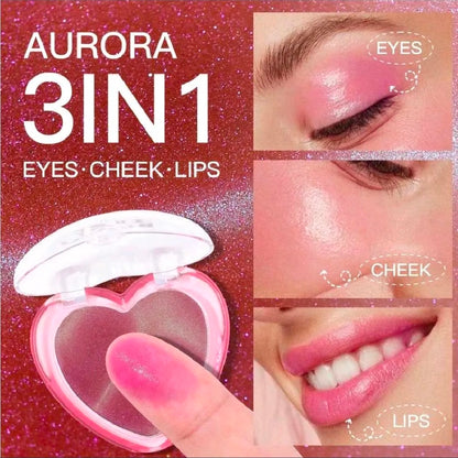 USHAS - Rubor en Crema Aurora 3 en 1