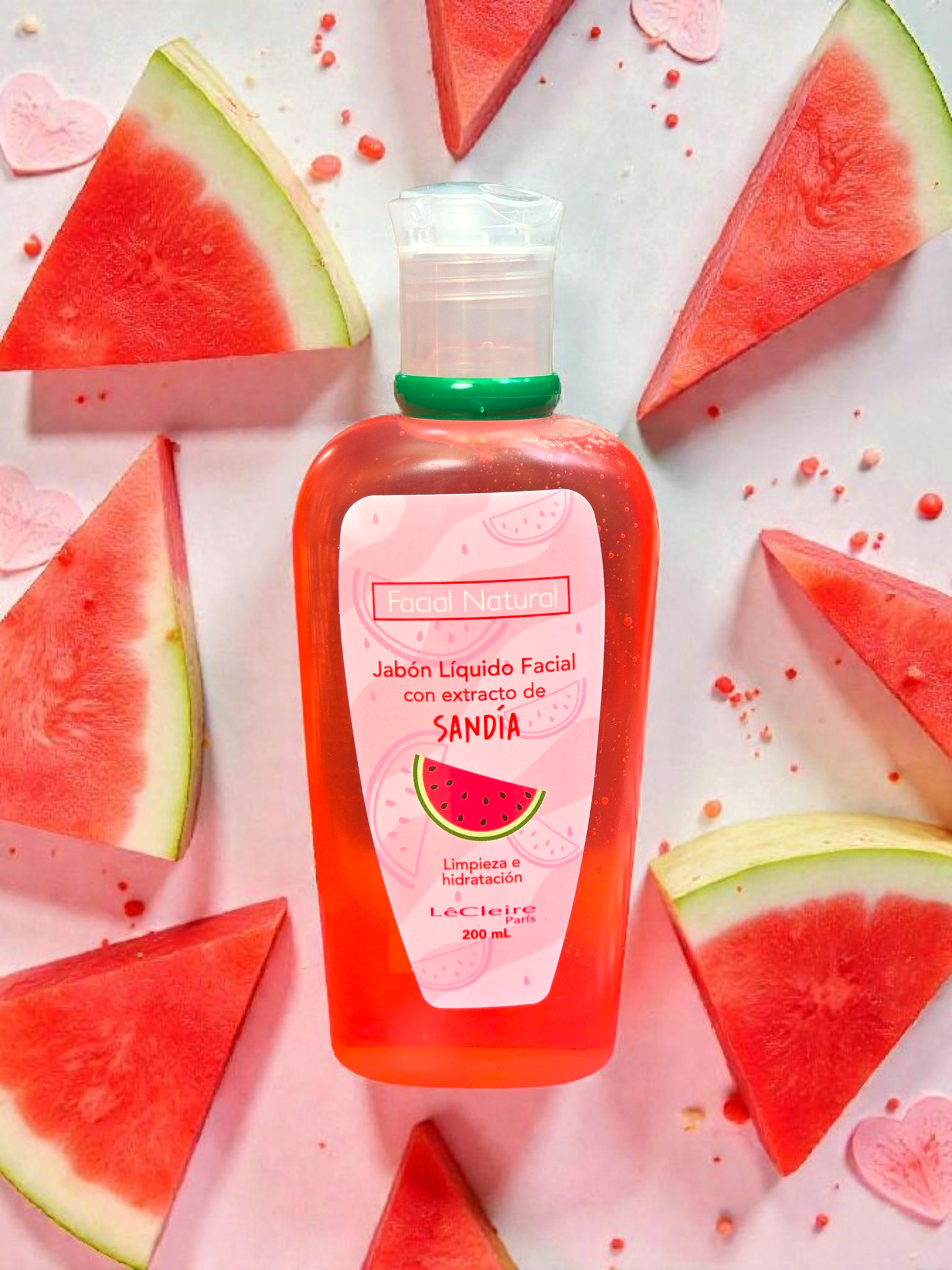 Jabón Líquido Facial con Extracto de Sandía