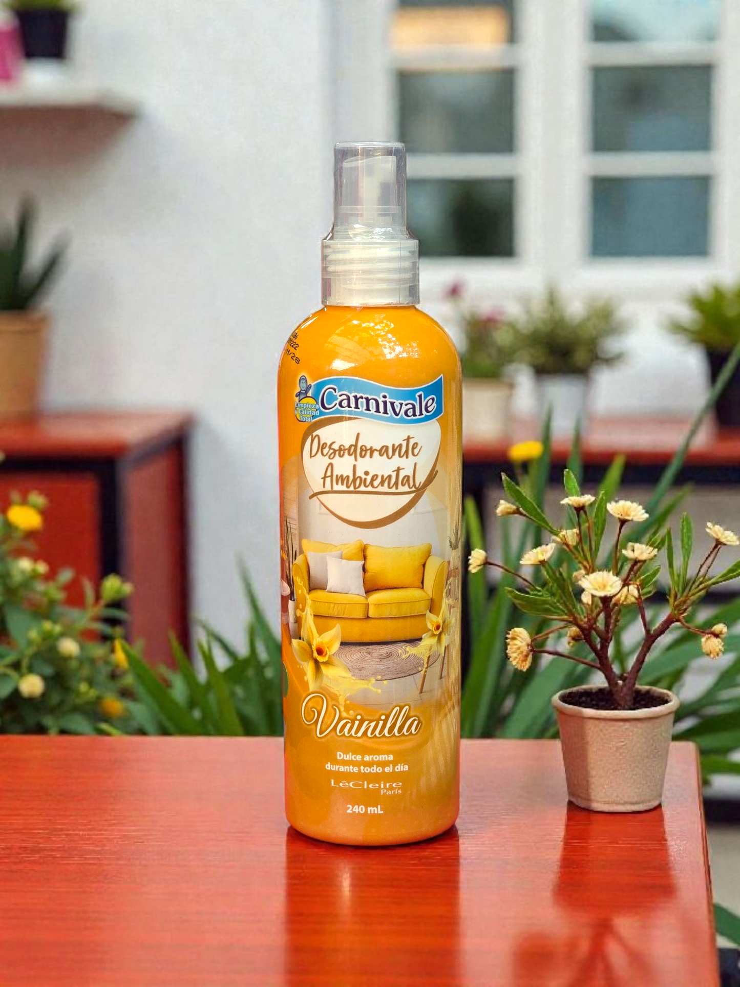 Desodorante Ambiental para Habitaciones con Aroma a Vainilla