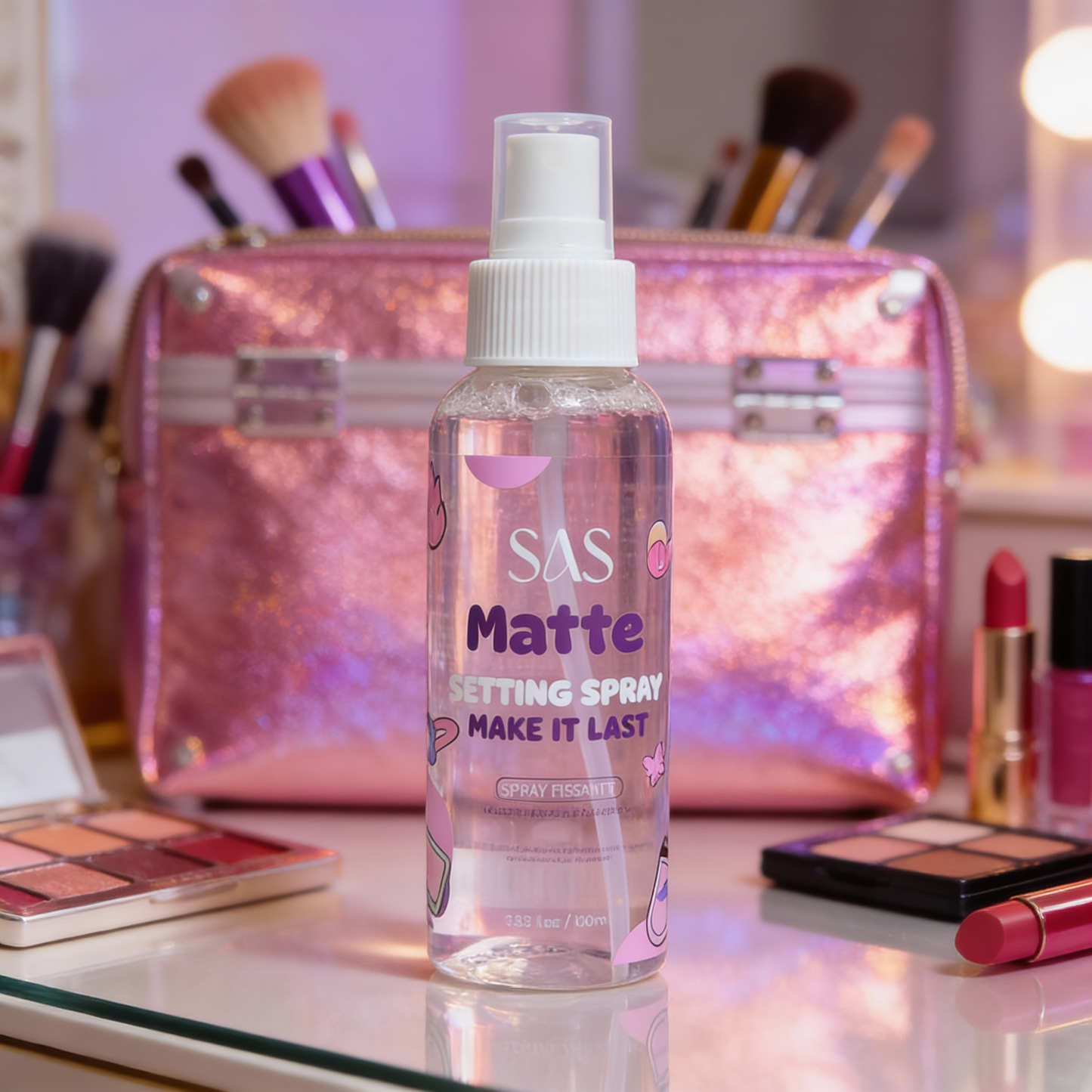 SAS - Spray Fijador Matificante de Maquillaje