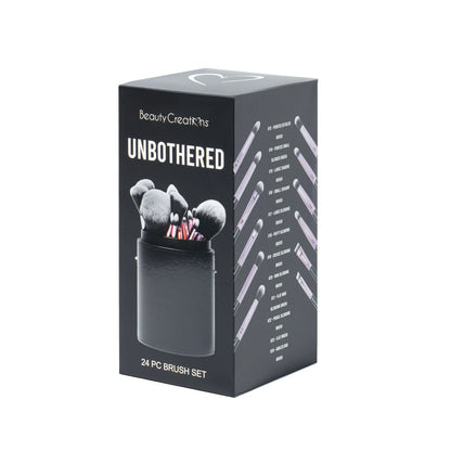 BEAUTY CREATIONS - Set de 24 Brochas Profesionales Unbothered