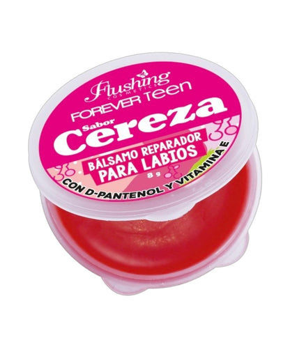 Bálsamo Labial Cereza Forever Teen - Reparador con Pantenol y Vitamina E