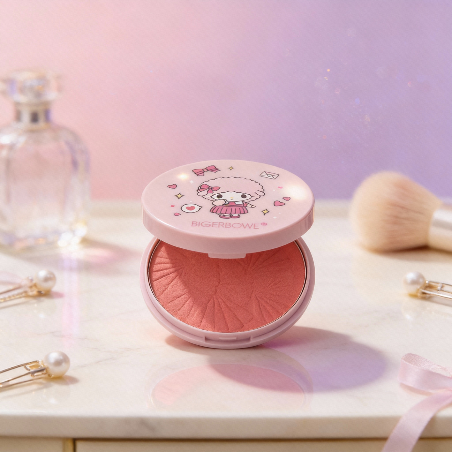 Rubor Compacto Matte de Sanrio