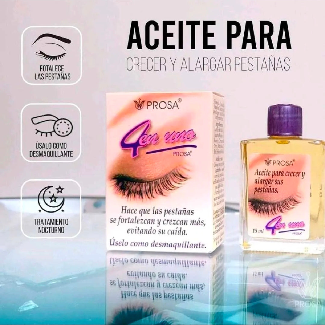 PROSA - Aceite para Crecer y Alargar Pestañas