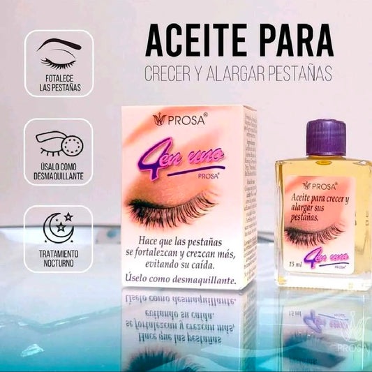 PROSA - Aceite para Crecer y Alargar Pestañas