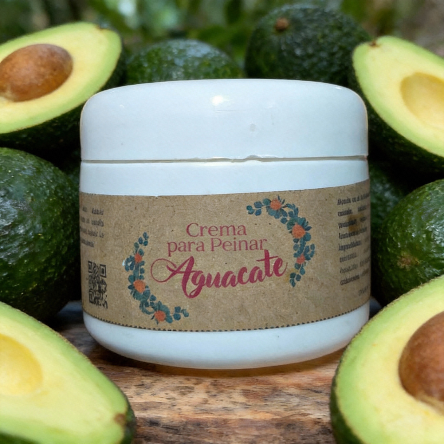 Crema para Peinar con Extracto de Aguacate