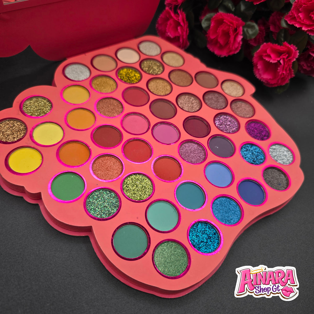 Paleta de Sombras de 50 Colores