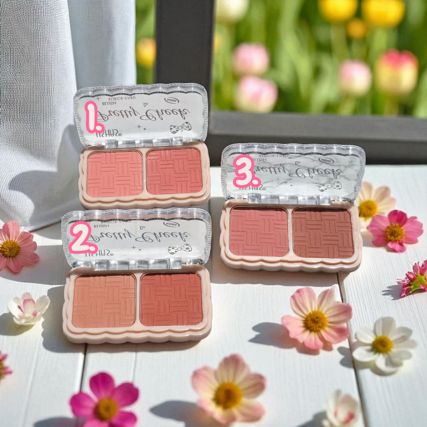 Dúo de Rubores Compactos en Polvo