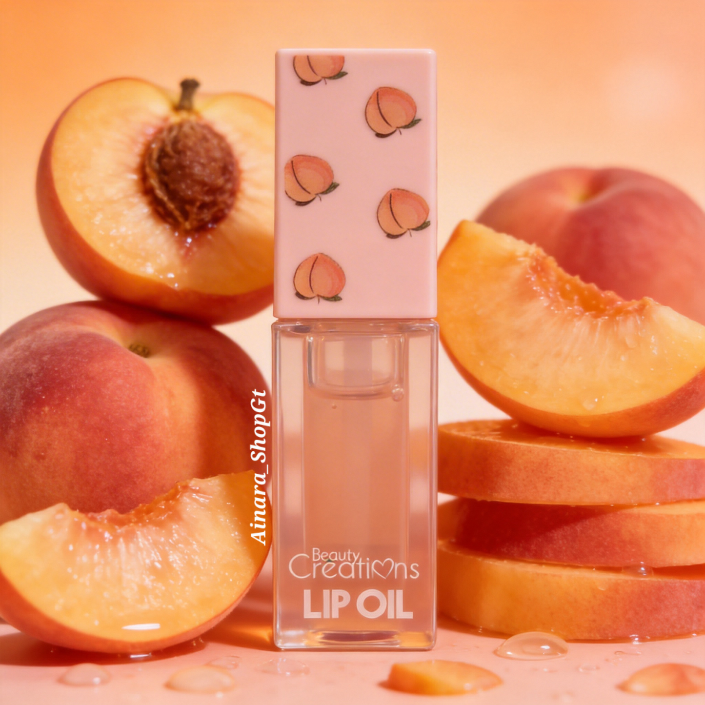 BEAUTY CREATIONS- Lip Oil de Durazno