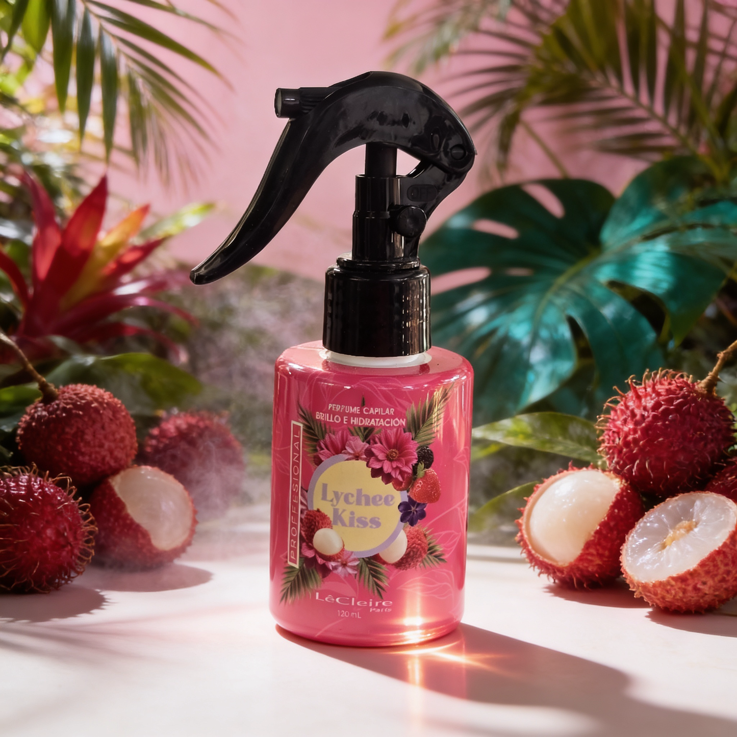 Perfume Hidratante para Cabello con aroma a Rambután