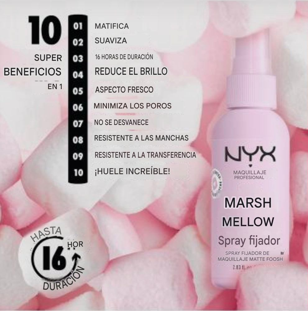 NYX - Marshmellow Spray Fijador
