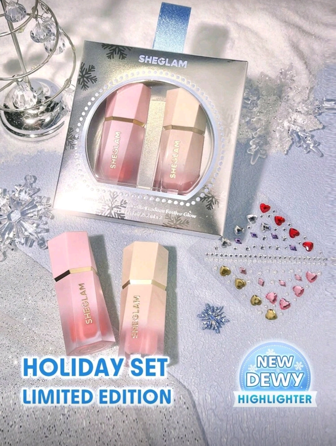 SHEGLAM - Dúo Edición Limitada de Rubor Matte y Rubor Glow