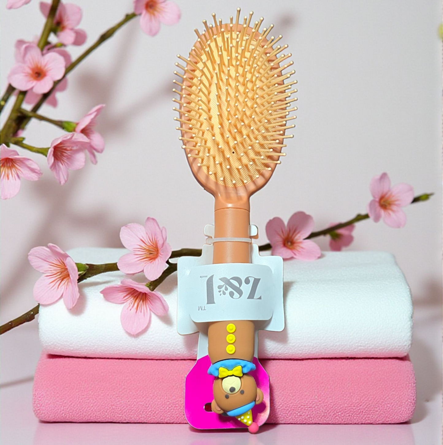 Cepillo para Cabello con Mango diseño de Oso