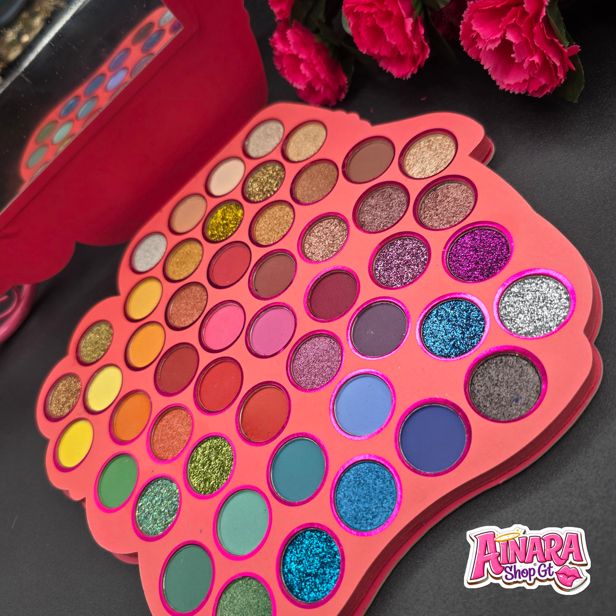 Paleta de Sombras de 50 Colores