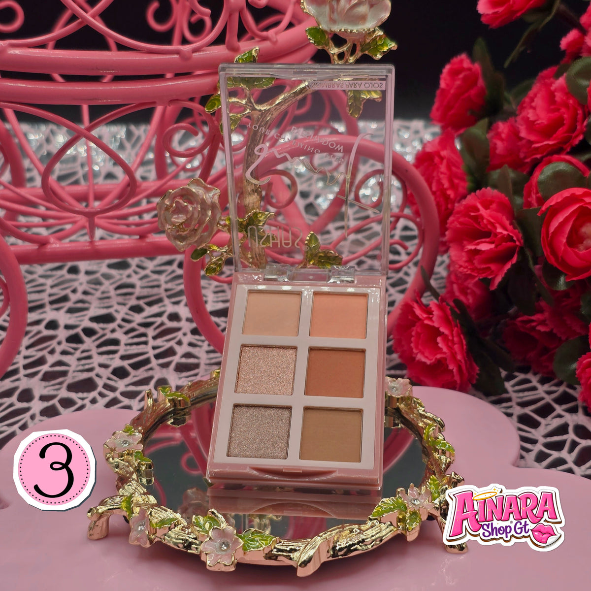 USHAS - Mini Paleta de Sombras