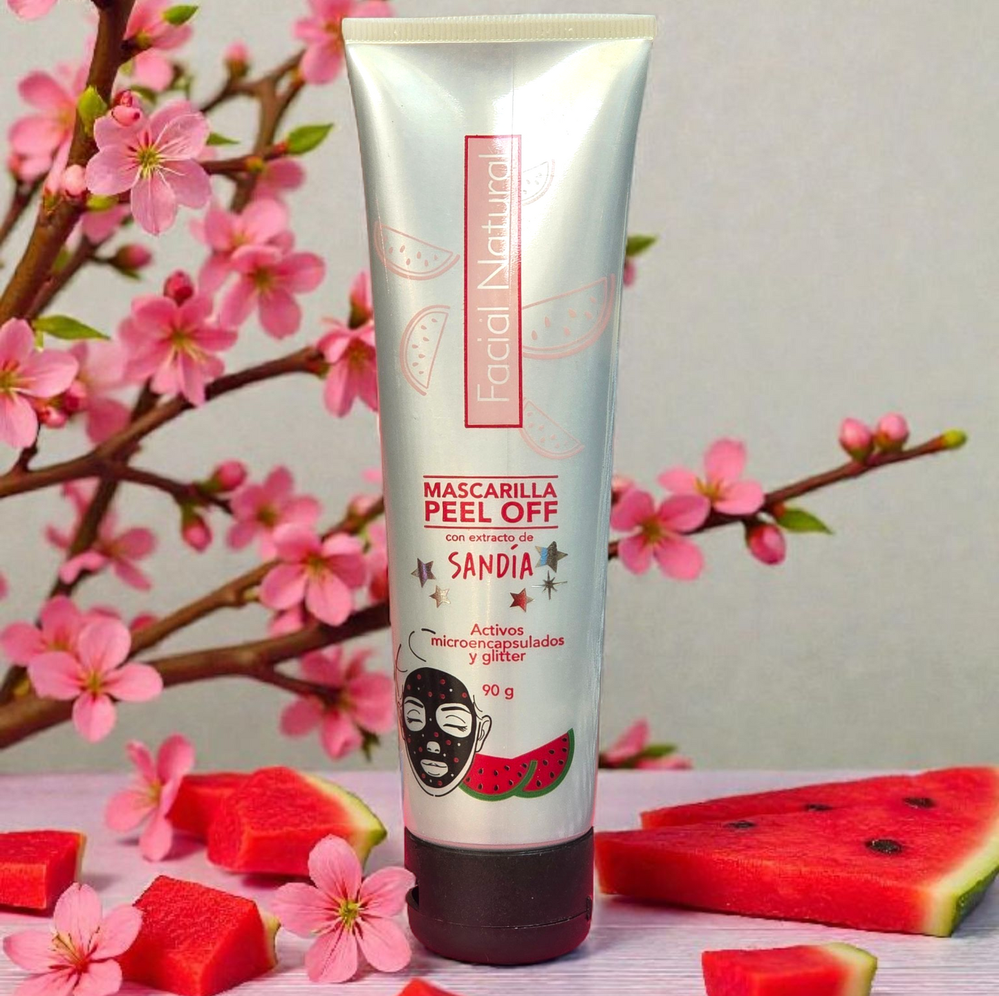 Mascarilla Facial Peel Off con Extracto de Sandía