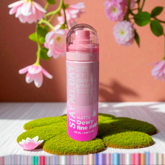USHAS - Spray Fijador de Maquillaje Acabado Matte