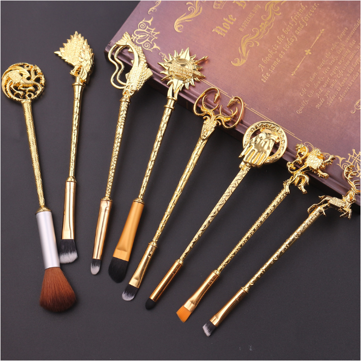 Brochas Metálicas con diseño de Game of Thrones