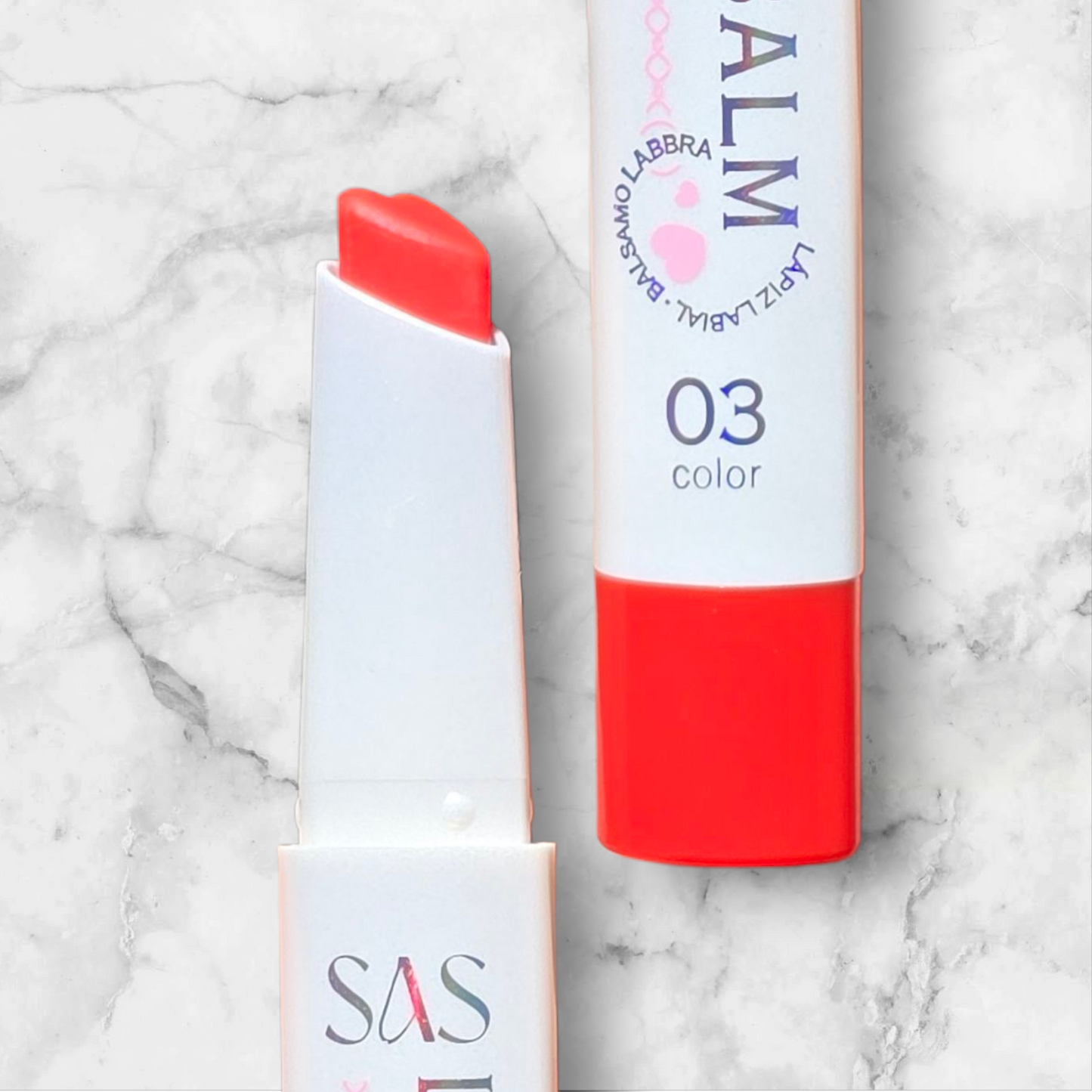 SAS - Bálsamo Labial en Barra Forma de Corazón