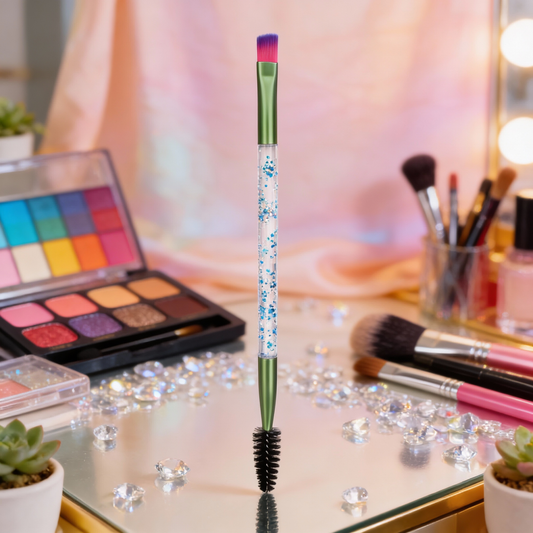 Brocha para Cejas con Diseño de Confeti