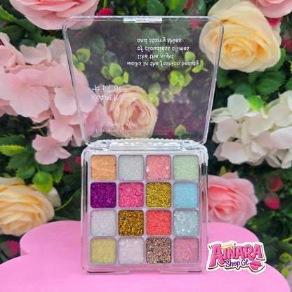 Paleta de Glitters