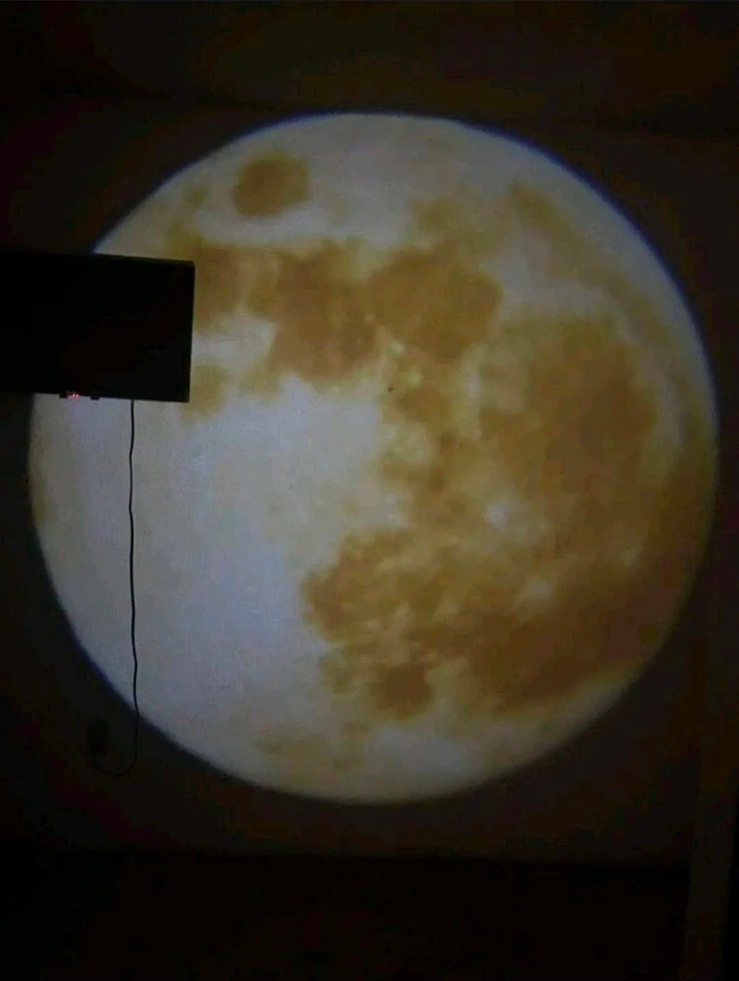 Lámpara Decorativa con Proyección Lunar