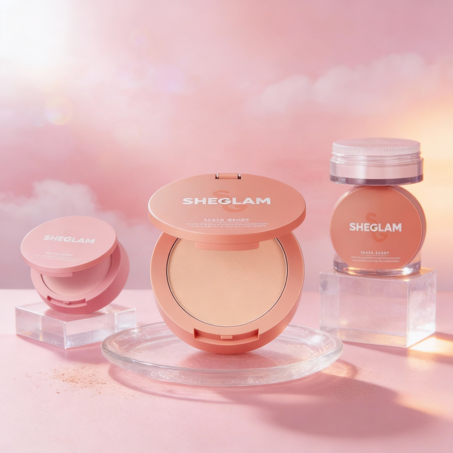 SHEGLAM - Dúo de Polvos Insta Ready Traslúcidos