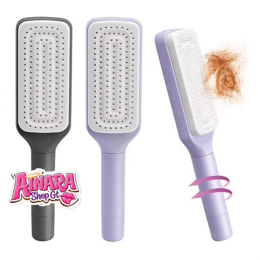 Cepillo para Cabello Retráctil y Fácil de Limpiar