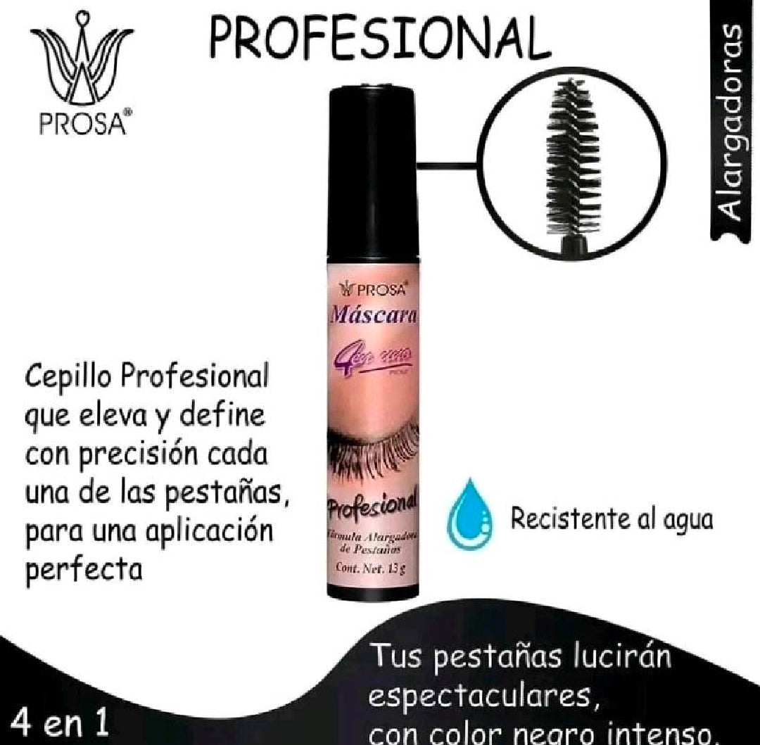 PROSA - Máscara de Pestañas Profesional