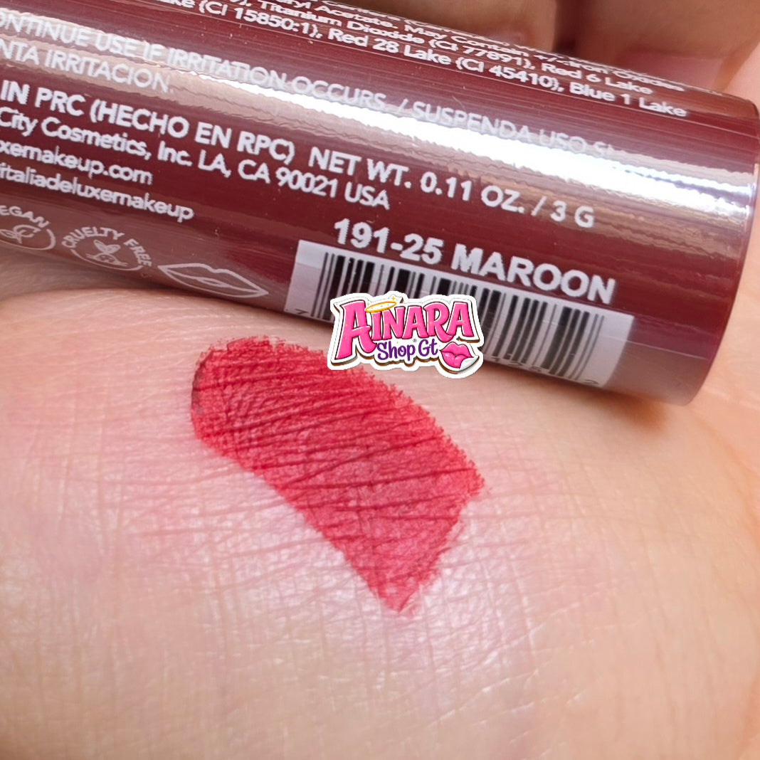 ITALIA DELUXE - Labial Mousse Matte en Barra