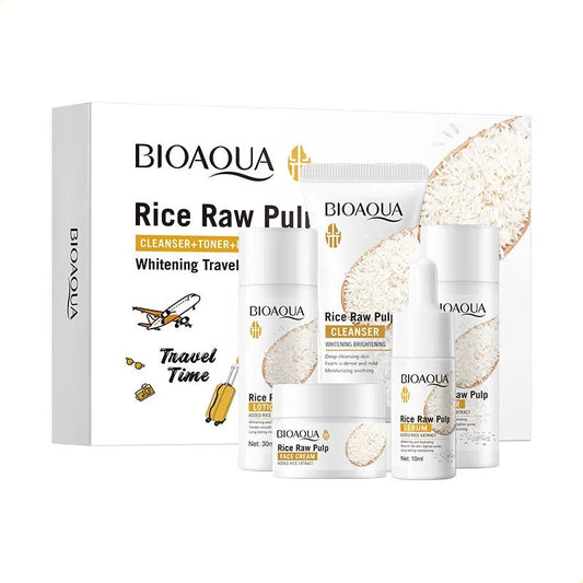 BIOAQUA - Kit de Cuidado Fácil con Extracto de Arroz