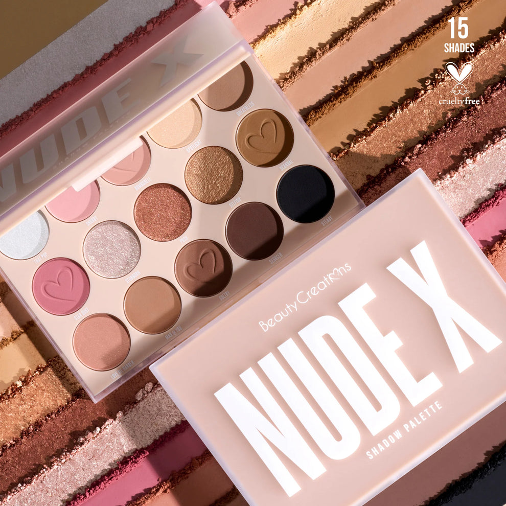 BEAUTY CREATIONS - Paleta de Sombras Nude X