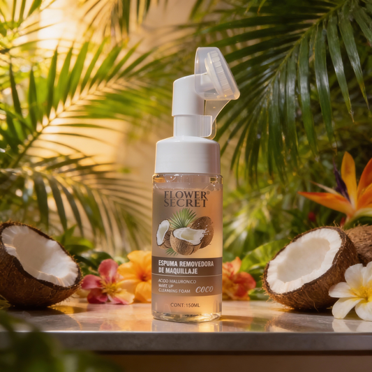 Espuma Limpiadora Facial con Extracto de Coco