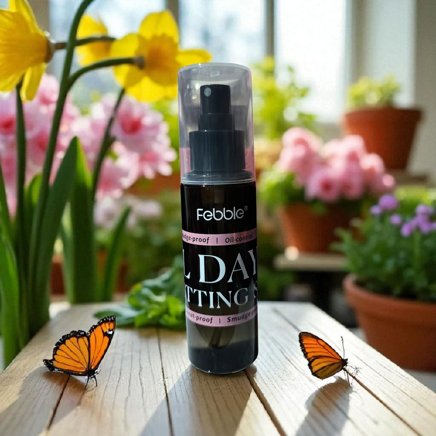 FEBBLE - Spray Fijador de Maquillaje Control de Aceite