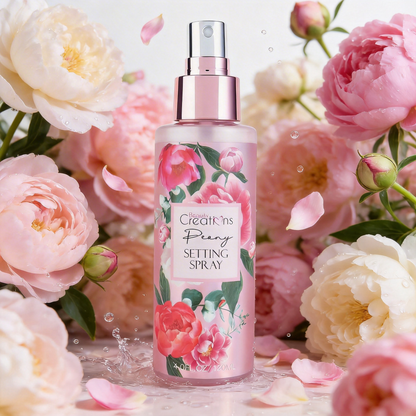 BEAUTY CREATIONS - Spray Fijador de Maquillaje Aroma Peonía