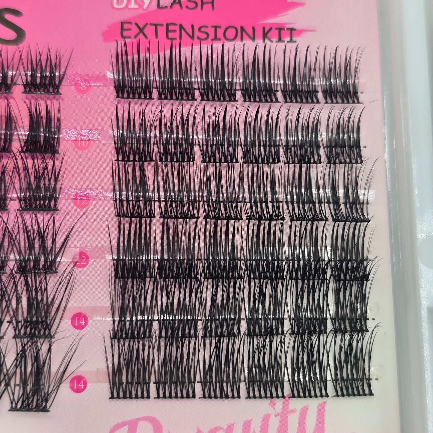 KISS - Kit de Extensión de Pestañas DIY - 4 Estilos