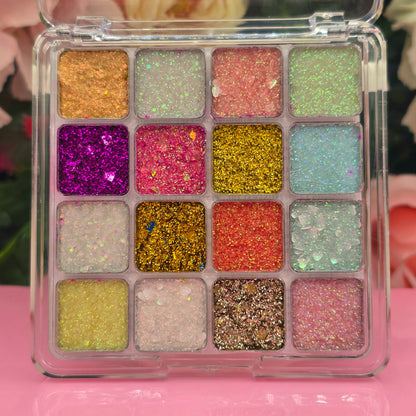 Paleta de Glitters