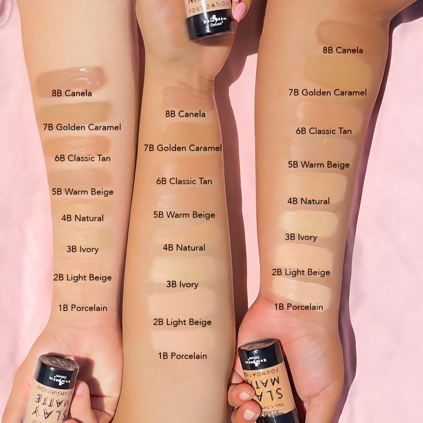 ITALIA DELUXE - Base Liquida HD Pro Matte de Alta Cobertura