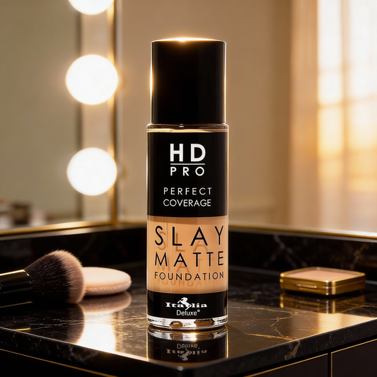 ITALIA DELUXE - Base Liquida HD Pro Matte de Alta Cobertura