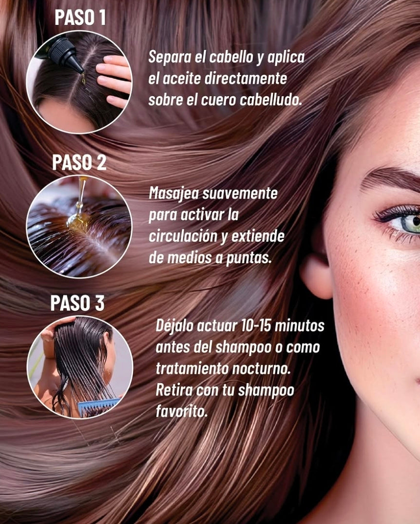 Aceites Multibeneficios para el Cabello